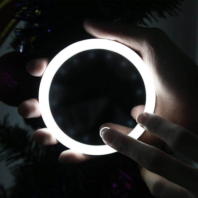 Wireless Charger Portable LED Makeup Mirror
