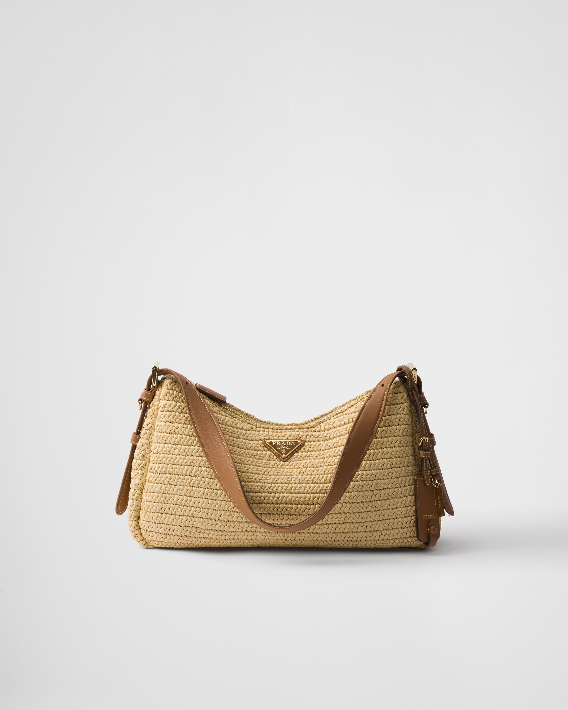 Prada Aimée large crochet and leather bag1BC247_2MG3_F0018_V_OOO