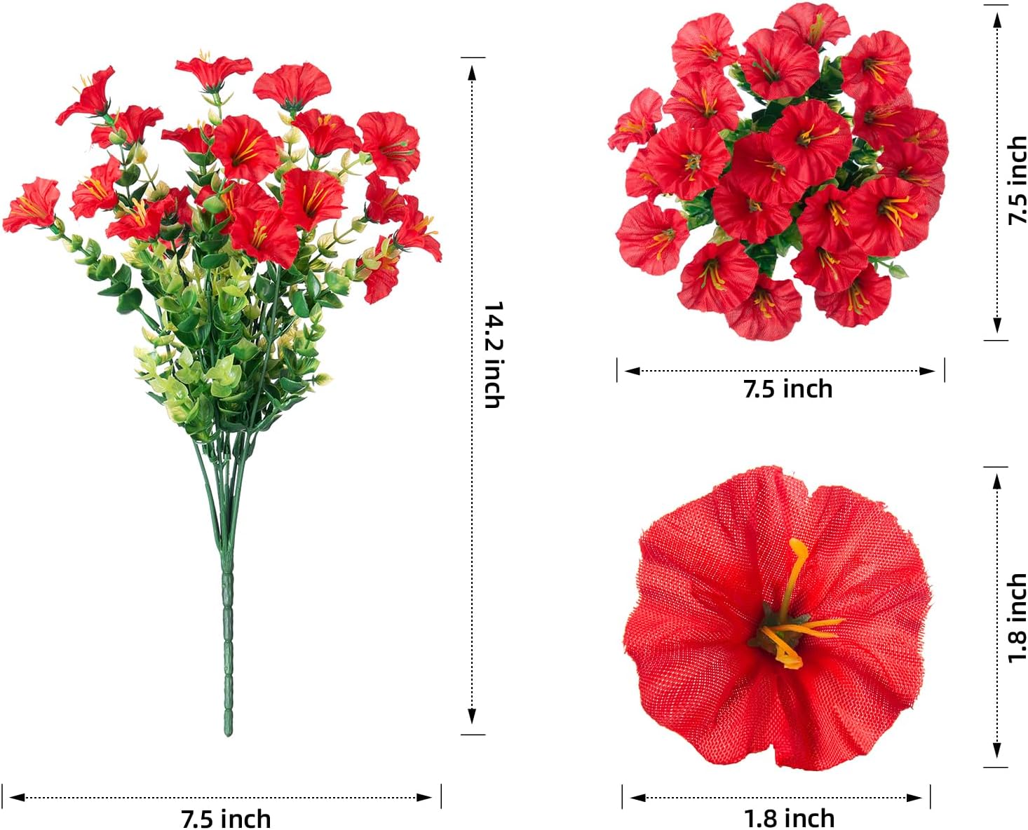 🔥FLASH SALE - 60% OFF🔥UV Resistant Artificial Morning Glory