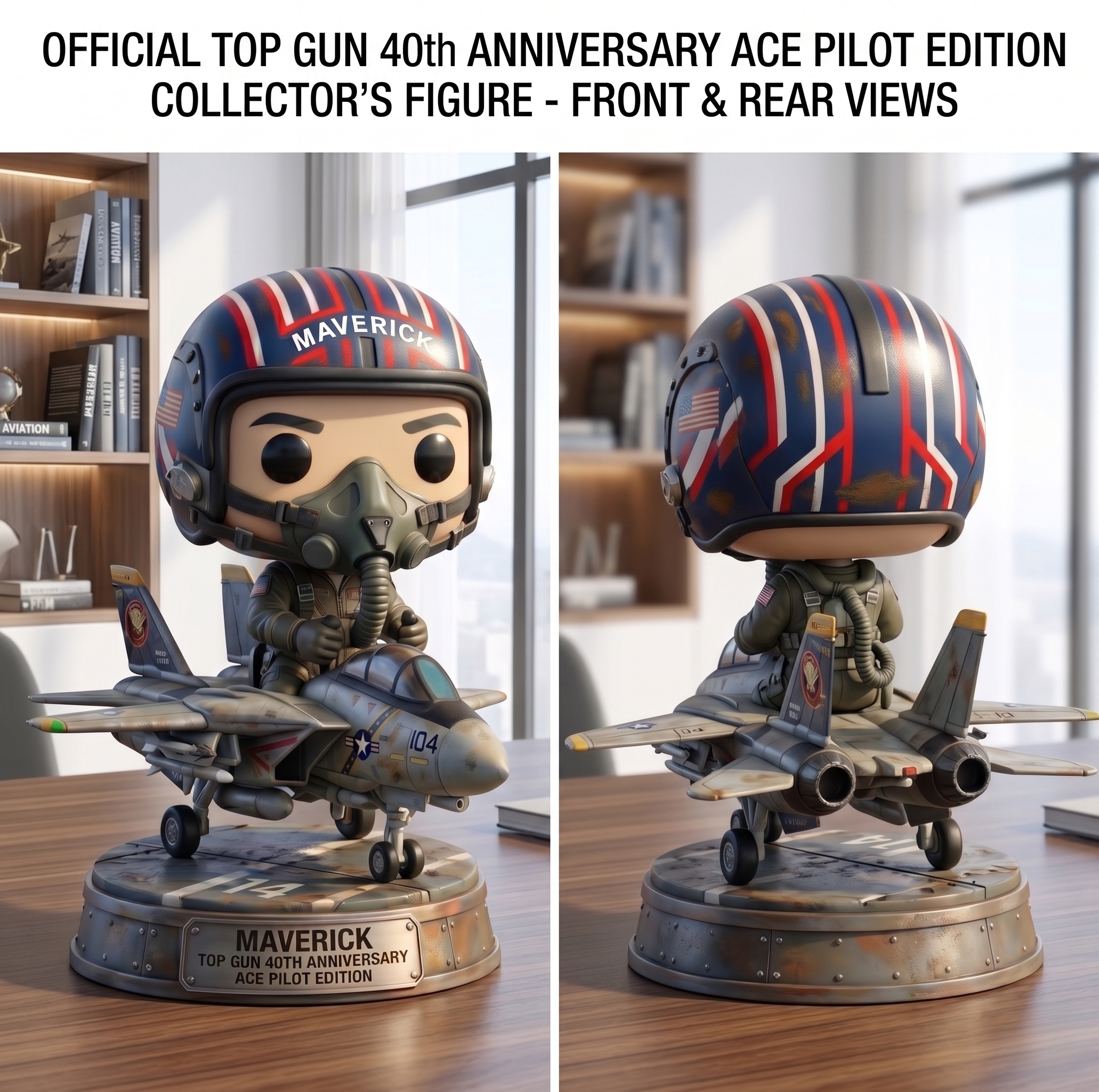 ✈️ Top Gun 40th: Maverick Ace Pilot Pop! – Heritage Edition 🚀