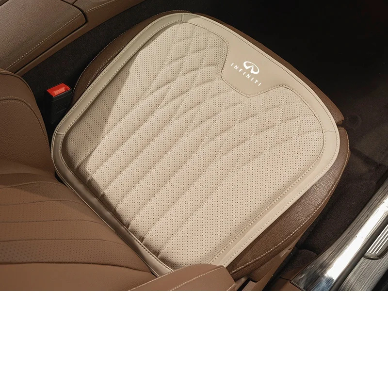 Napa Leather Car Seat Cushion Lumbar Seat Cushion