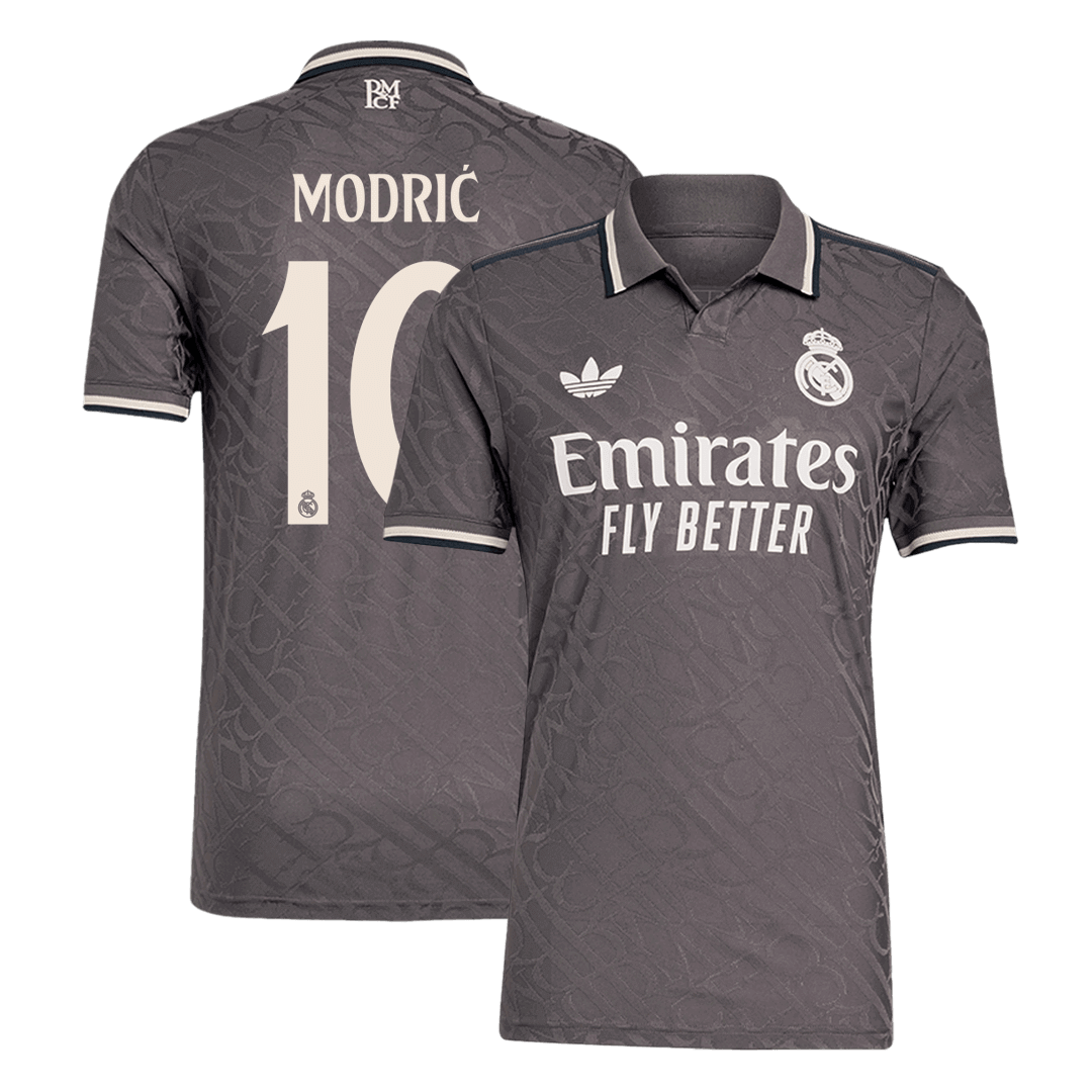 Authentic MODRIĆ #10 Real Madrid Third Away Football Shirt 2024/25