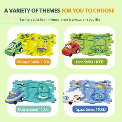 🔥Last Day Promotion-[SAVE 50% OFF]--Children's Puzzle DIY Assembled Electric Rail Car--BUY 2 GET 10% OFF & FREE SHIPPING