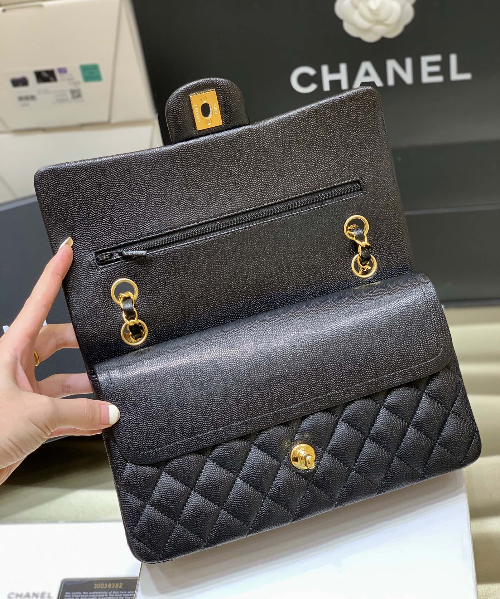 Chanel Classic flap bag AS 1112