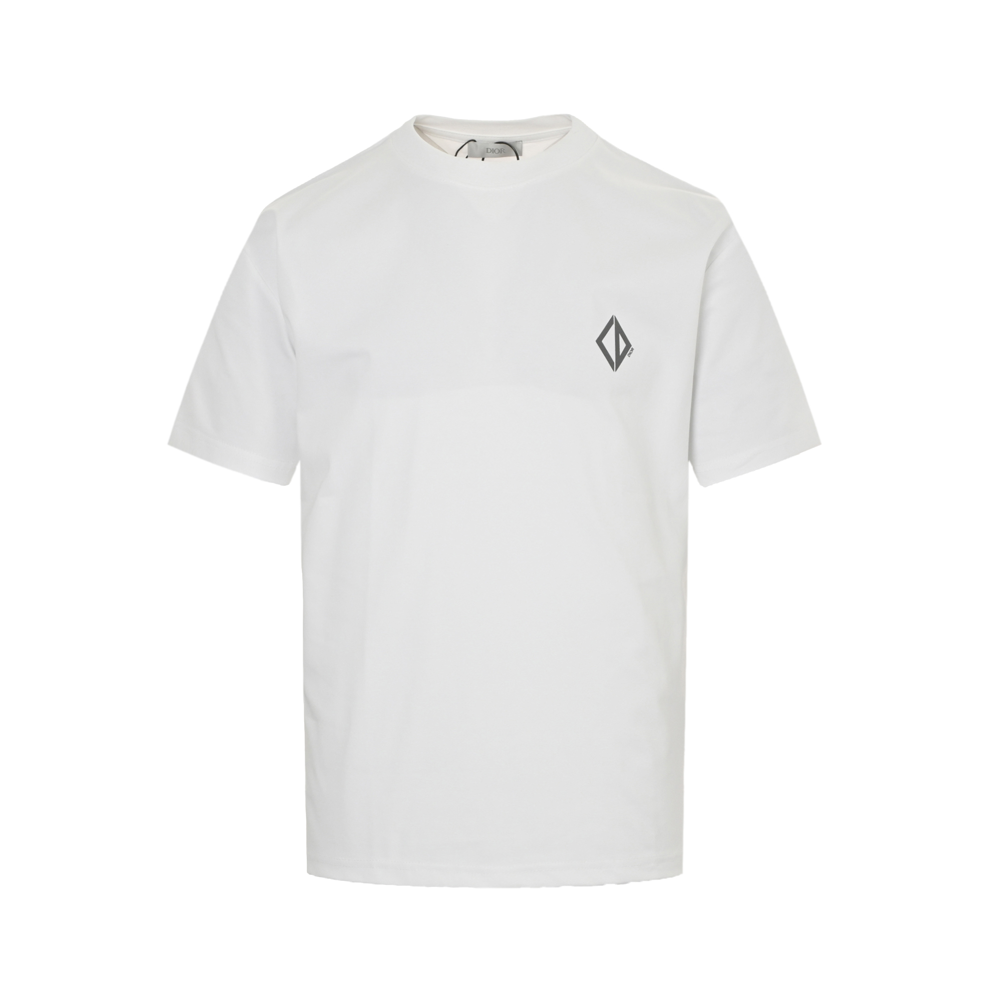 Dior 25ss rhombus logo print short sleeves