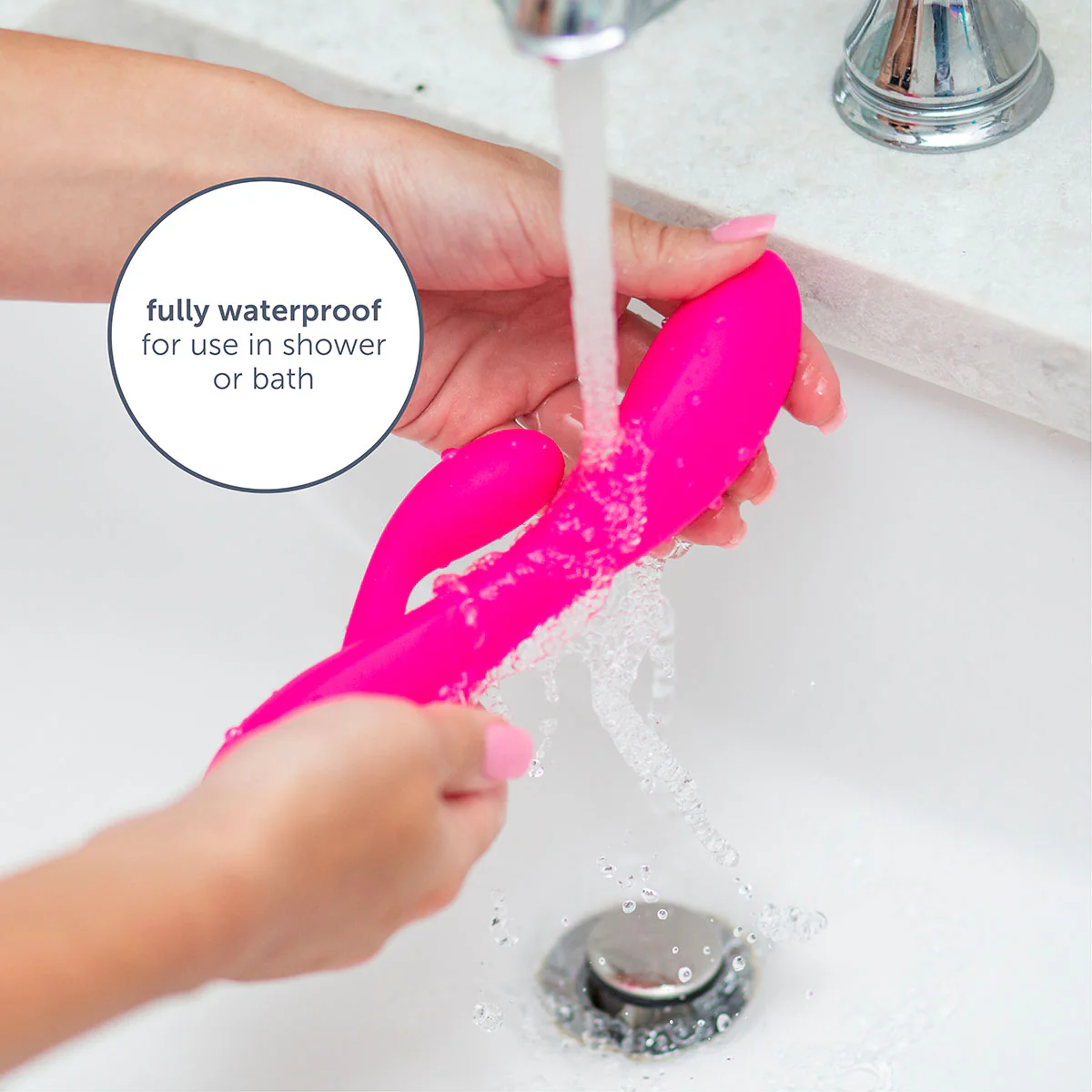 Dual vibrating massager