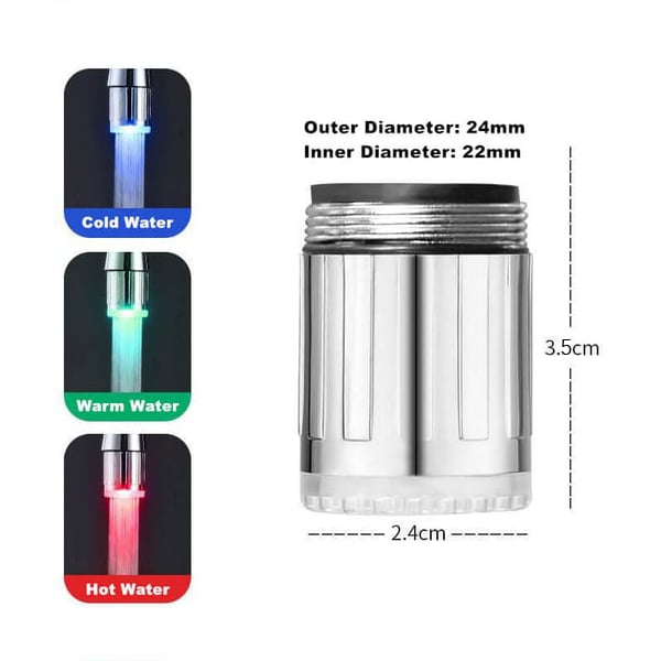 🌲Early Christmas Sale🎁3 Color LED Water Faucet Light