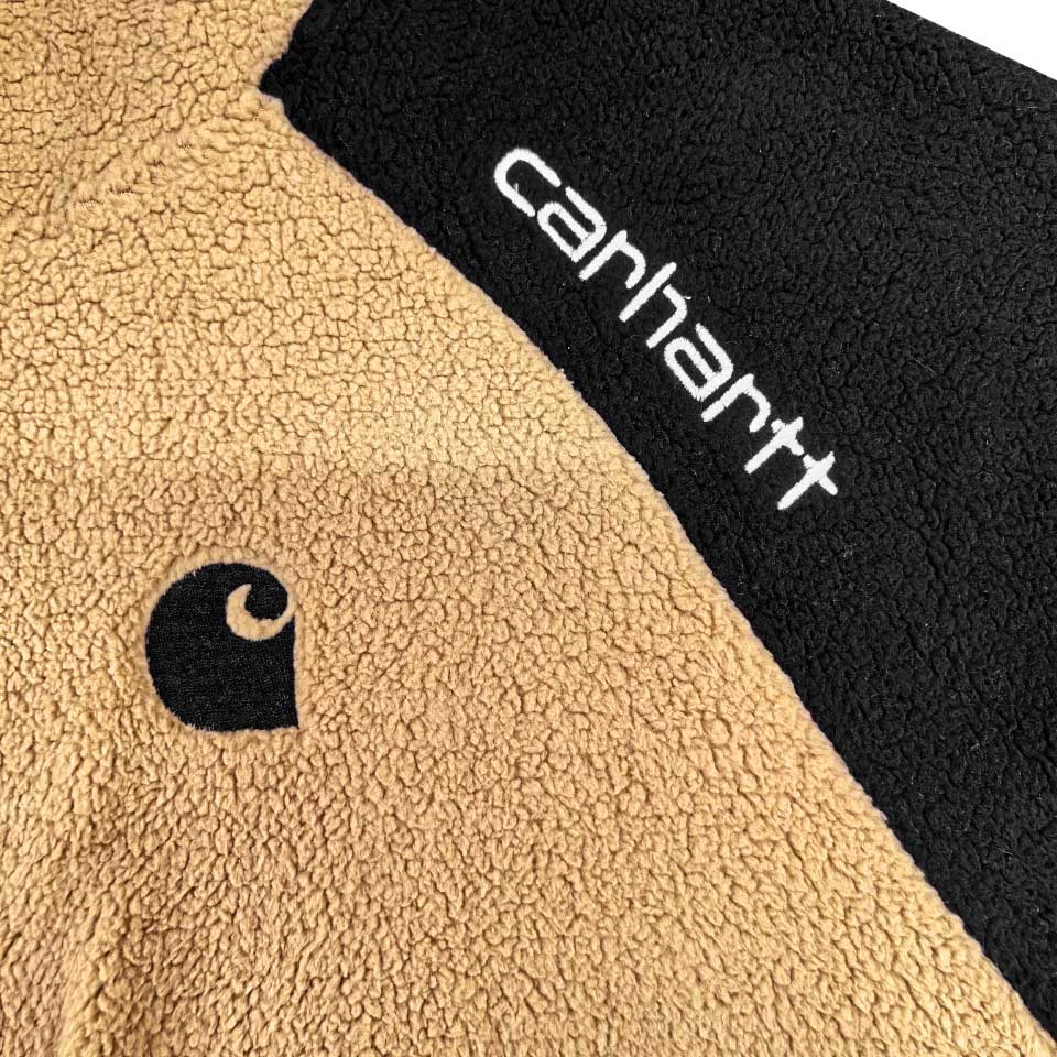 Carhartt Winter Fleece Hoodie with Contrast Sleeves