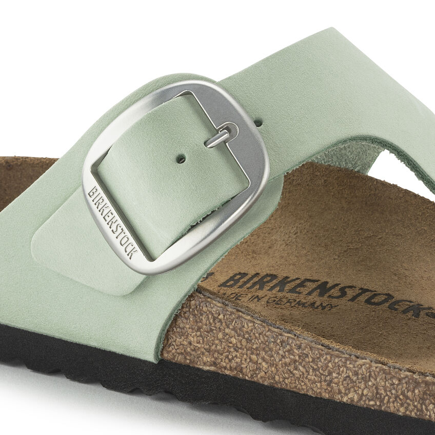 Gizeh Big Buckle Nubuck Leather B-16779