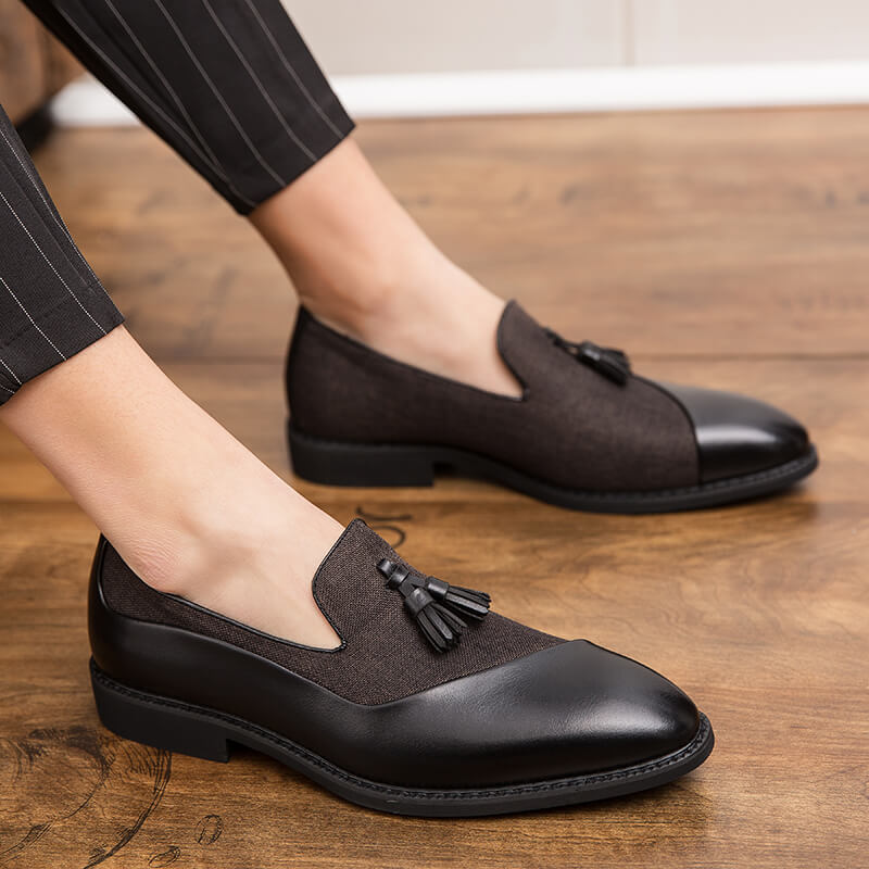Men's High Quality Leather Tassel Loafers