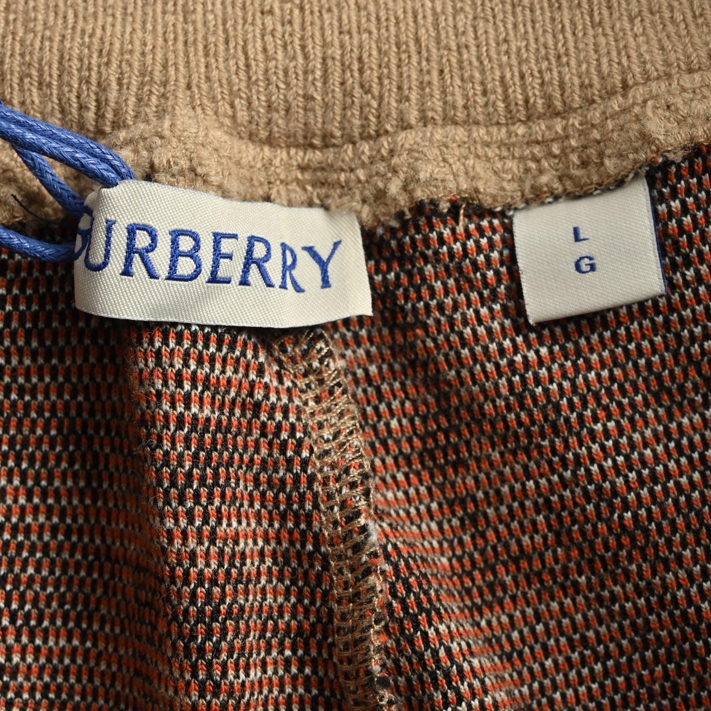 Burberry 25ss yellow check blend shorts