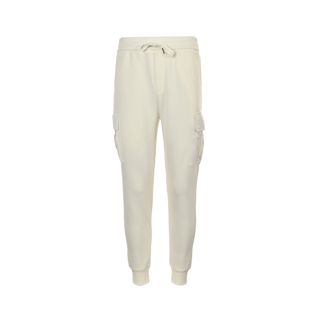 Prada Pocket triangle logo cotton cargo trousers