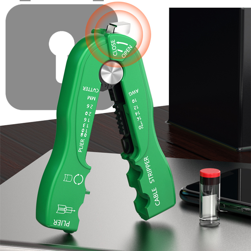 All‑in‑One Cable Stripper & Cutter Tool