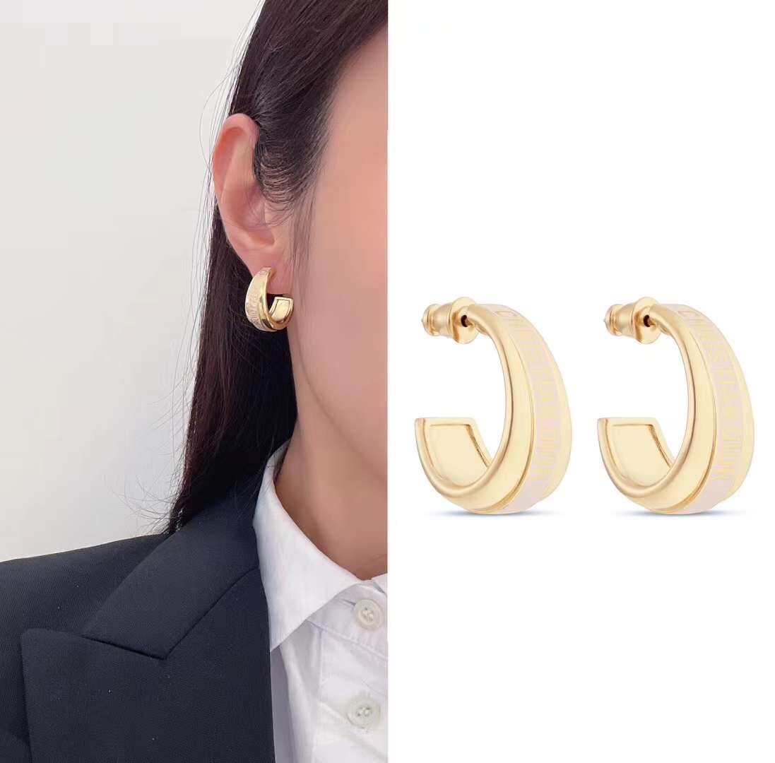 Dior Letter Earrings