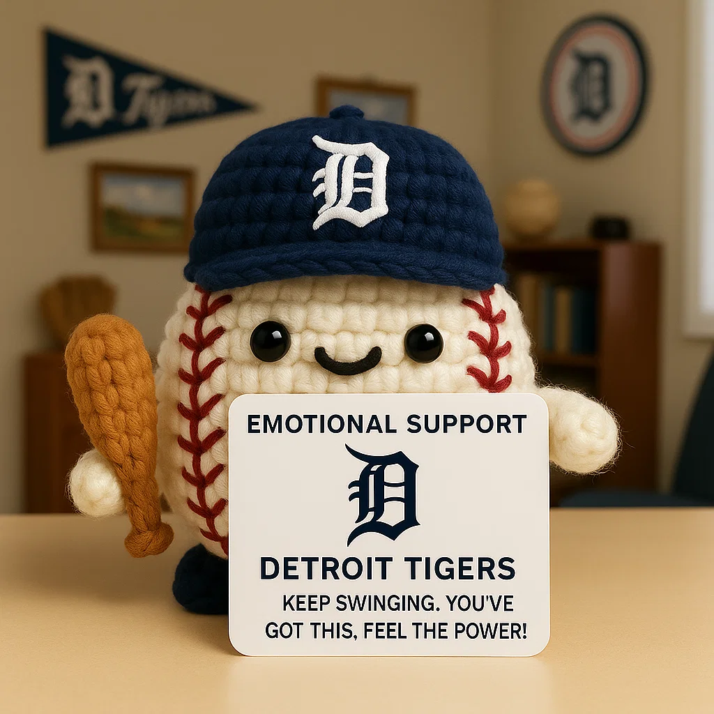 ⚾Baseball Team Emotional Support Crocheted Dolls🧶