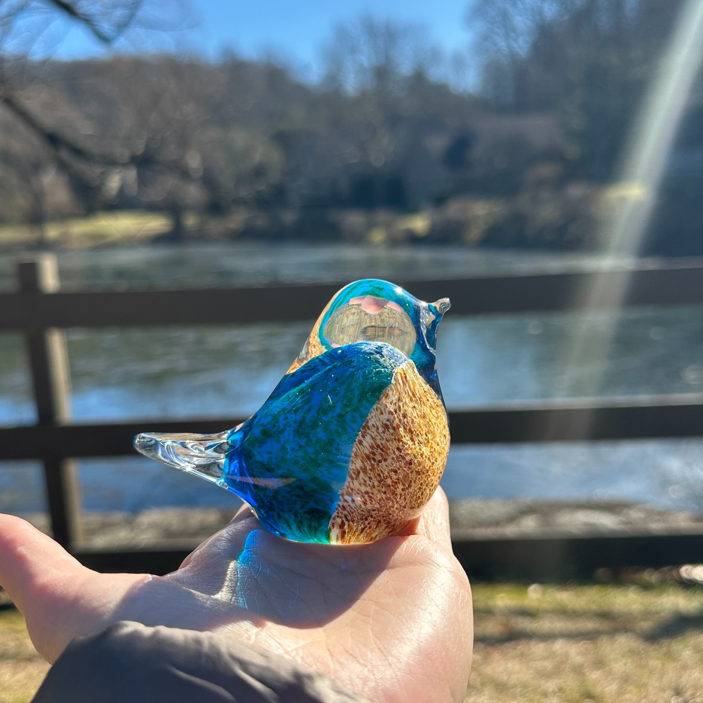 👍Last Day Promotion 60% OFF💖Hand Blown Glass - Bluebird of Happiness