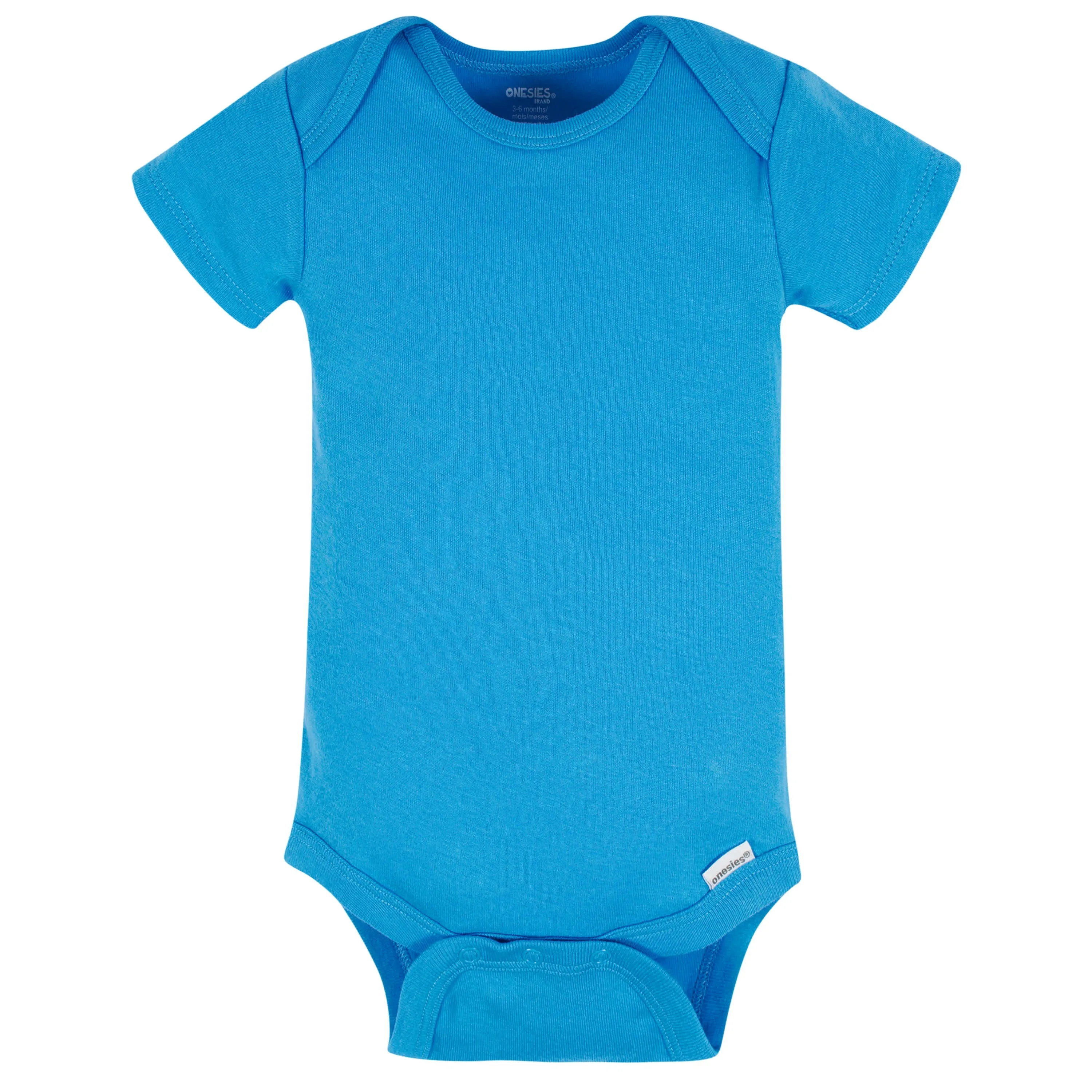 8-Pack Baby Neutral Classic Rainbow Short Sleeve Onesies Bodysuits
