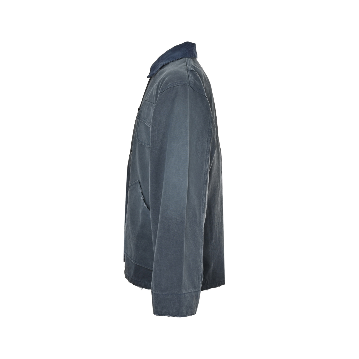 Prada 25Fw multi-pocket French denim jacket