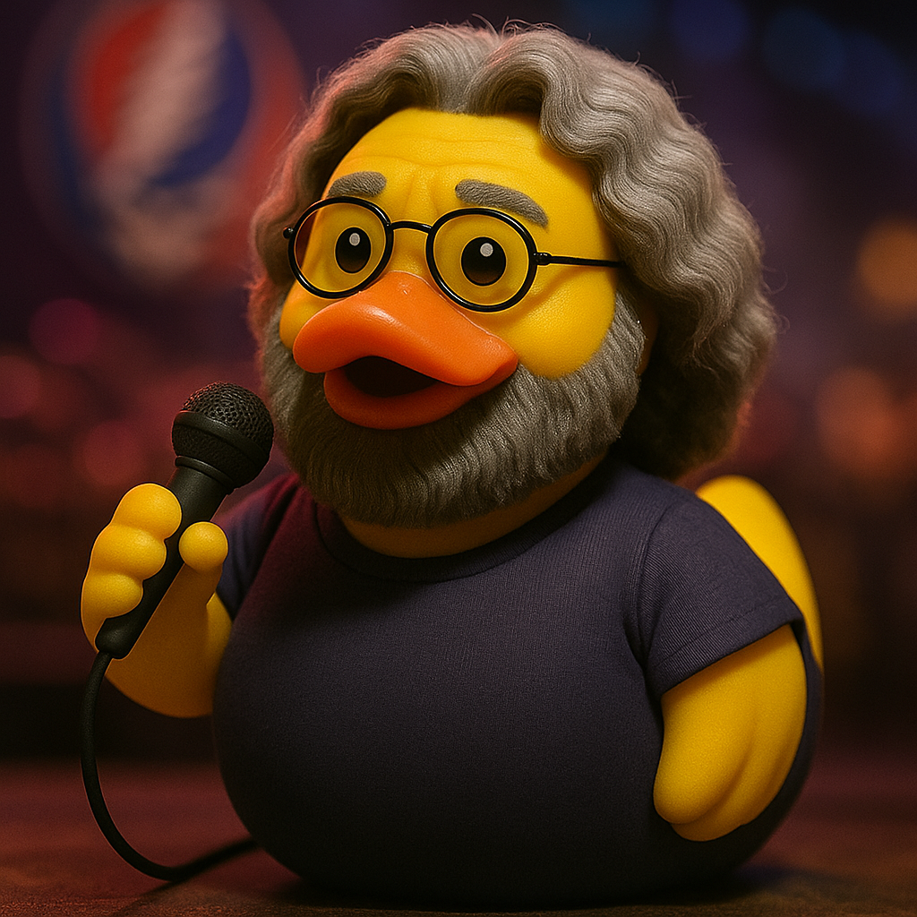 Jerry 1995 Commemorative Rubber Duck – Acoustic Legend Edition