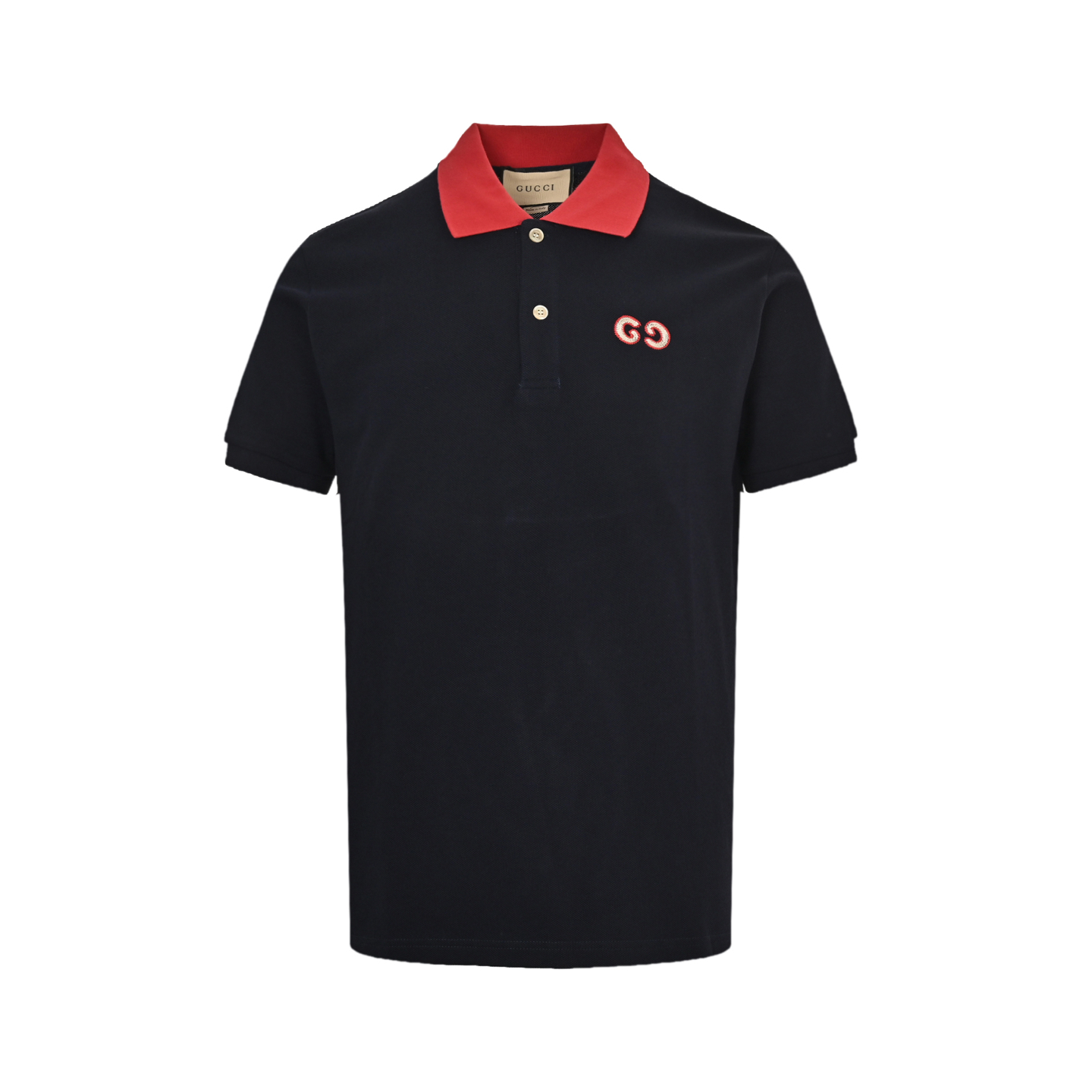 Gucci Double G embroidered Polo short sleeve