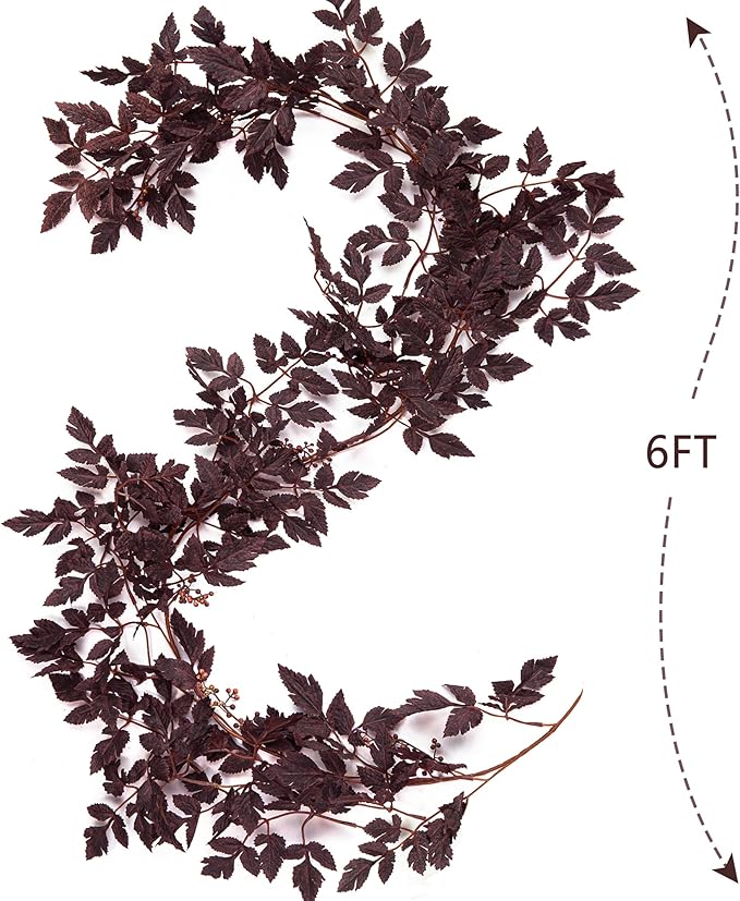 🔥Hot Sale🔥Plum Cimicifuga Seeded Garland