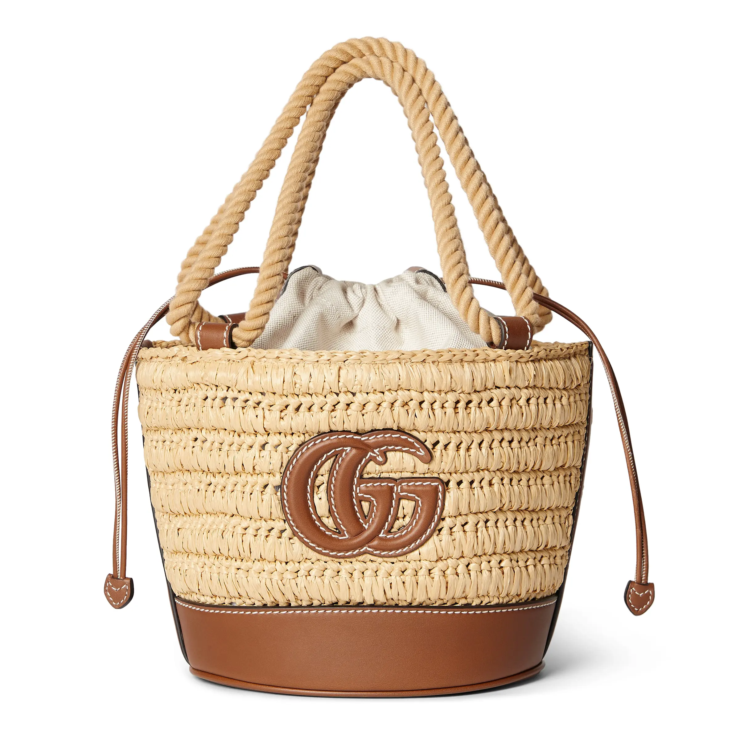 Gucci Mini Woven Bucket Bag834935FAEQB8447