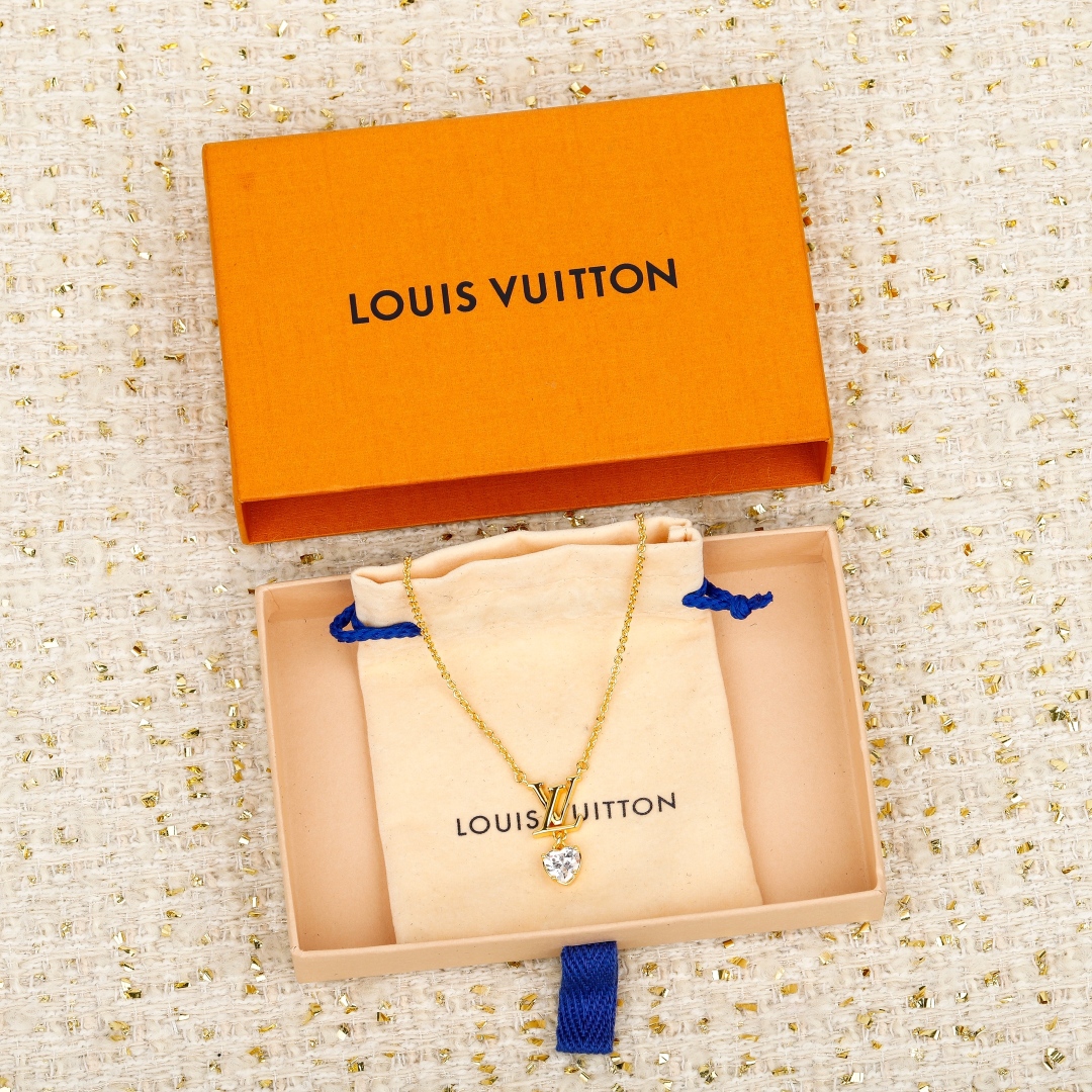 Louis Vuitton Heart Necklace