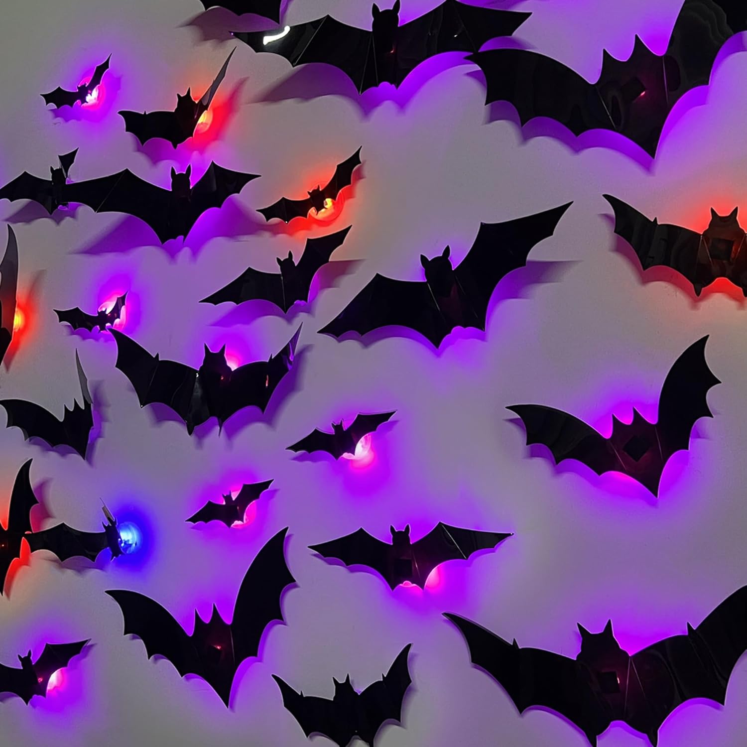 🔥On Sale🔥12pcs/set 3D Bat Design LED Decoration🔥Buy 4 Sets FREE SHIPPING