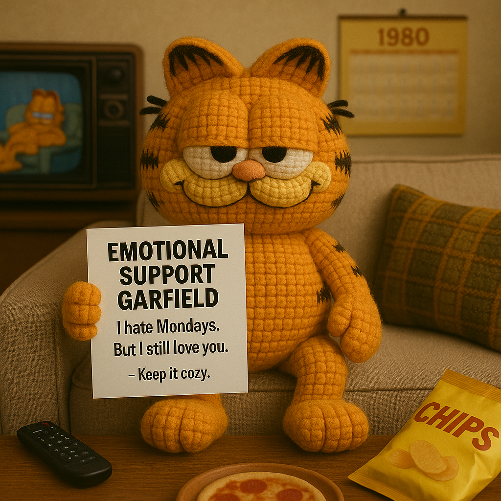 Emotional Support Garfield