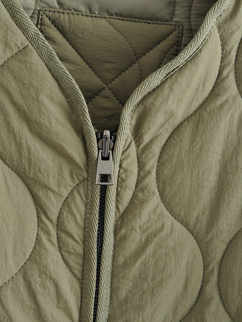 Autumn Winter Jacket Cotton Padded Double Sided Wear Cotton Coat Jacket