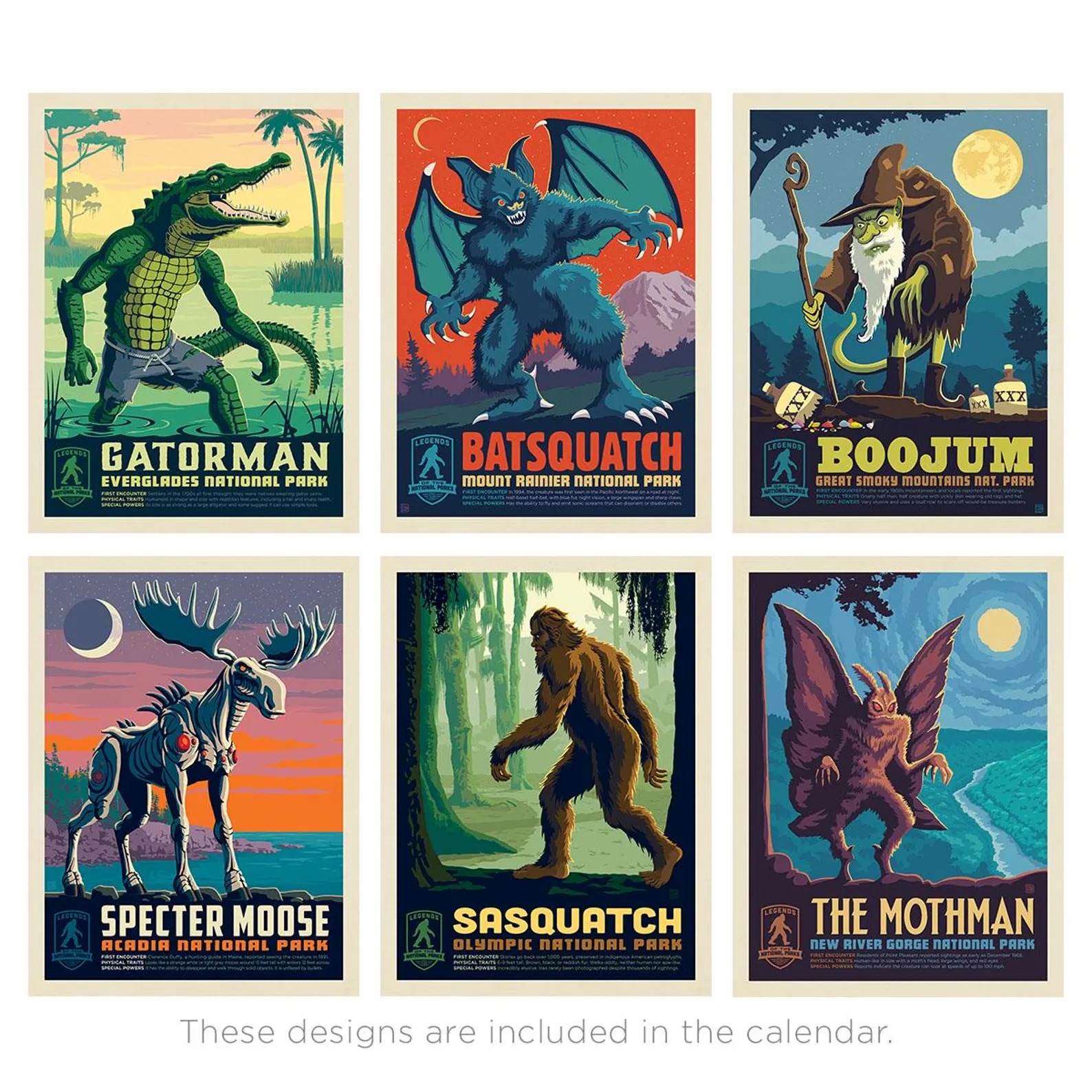 2026 National Parks Wall Calendar