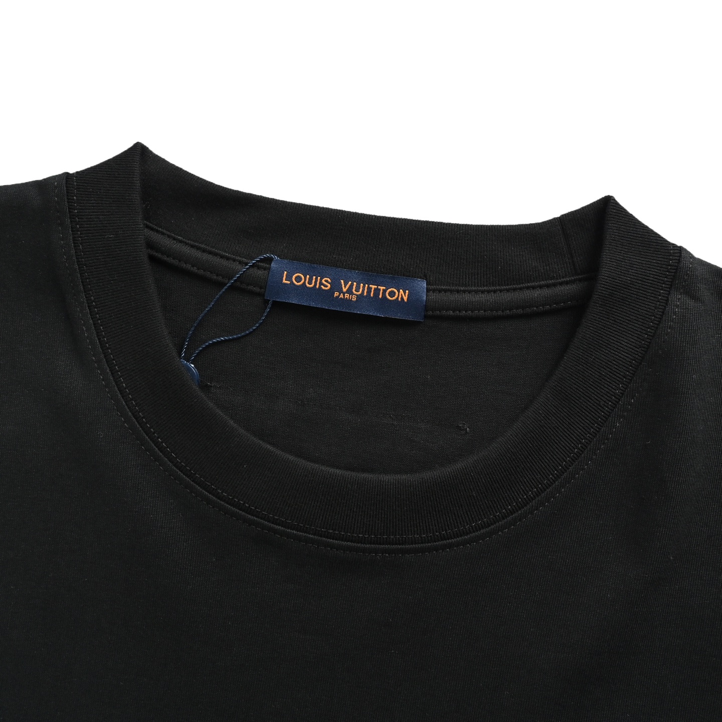Louis Vuitton 25ss short-sleeved shirt with silver lettering