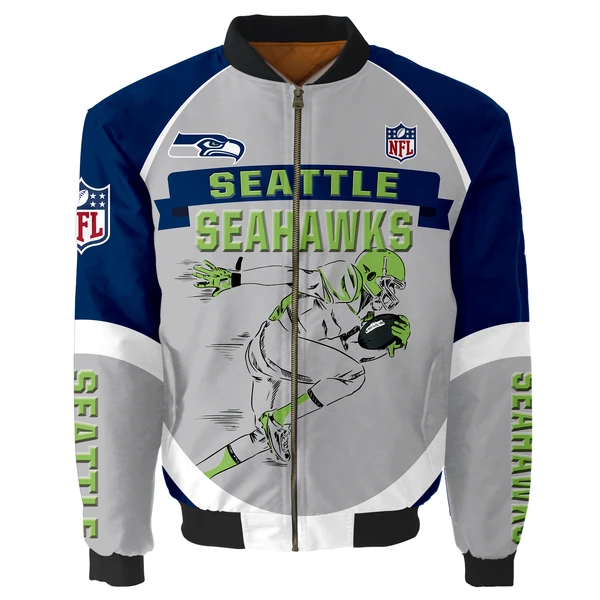 SEATTLE SEAHAWKS BOMBER JACKET