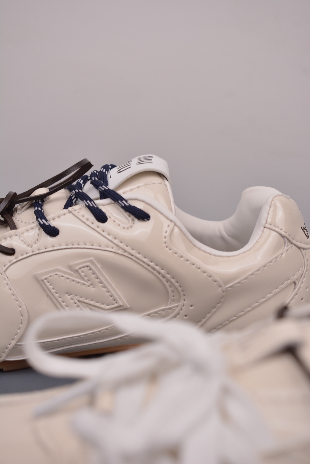 Miu Miu x New Balance 530 SL Leather Sneakers 