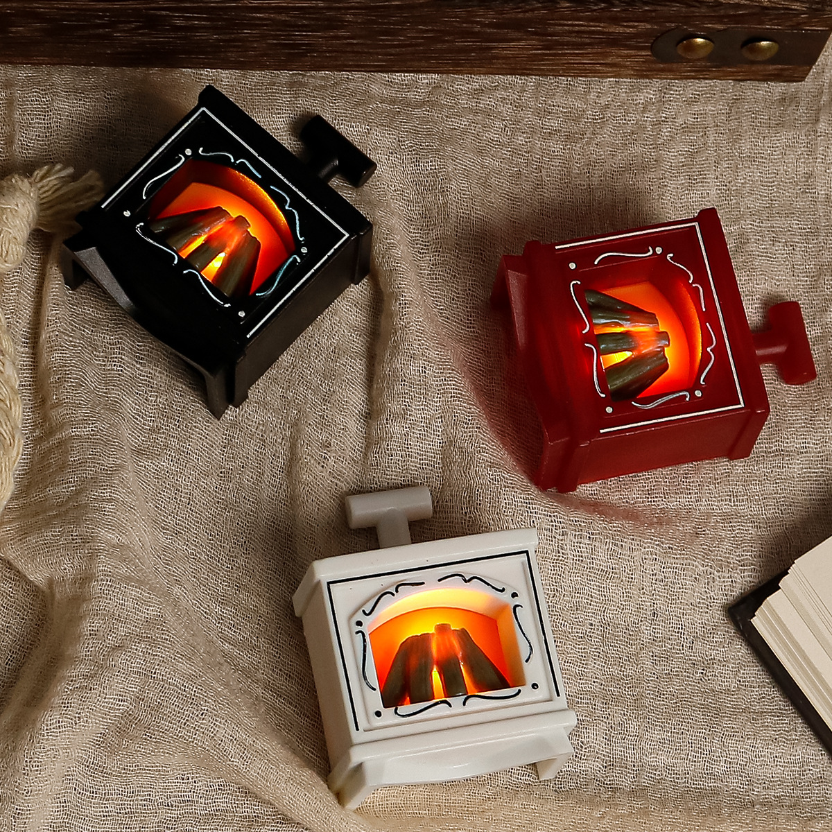 🎄Early Christmas Sale 49% OFF🎄Mini Fireplace Lamp with Flickering LED Flame