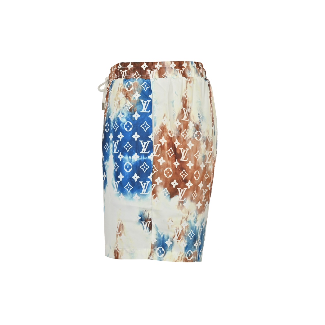Louis Vuitton 24ss ink monogram full print beach shorts