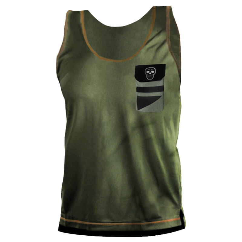 Men's Outdoor Tactical Retro Tank Top