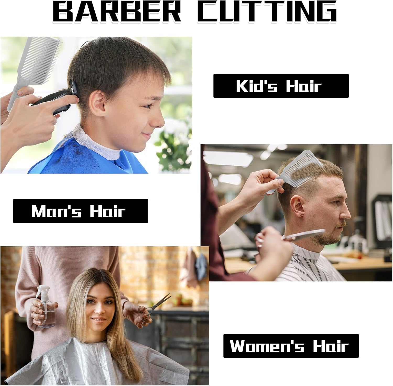 💈💈Hairstylist-specific positioning gradient comb