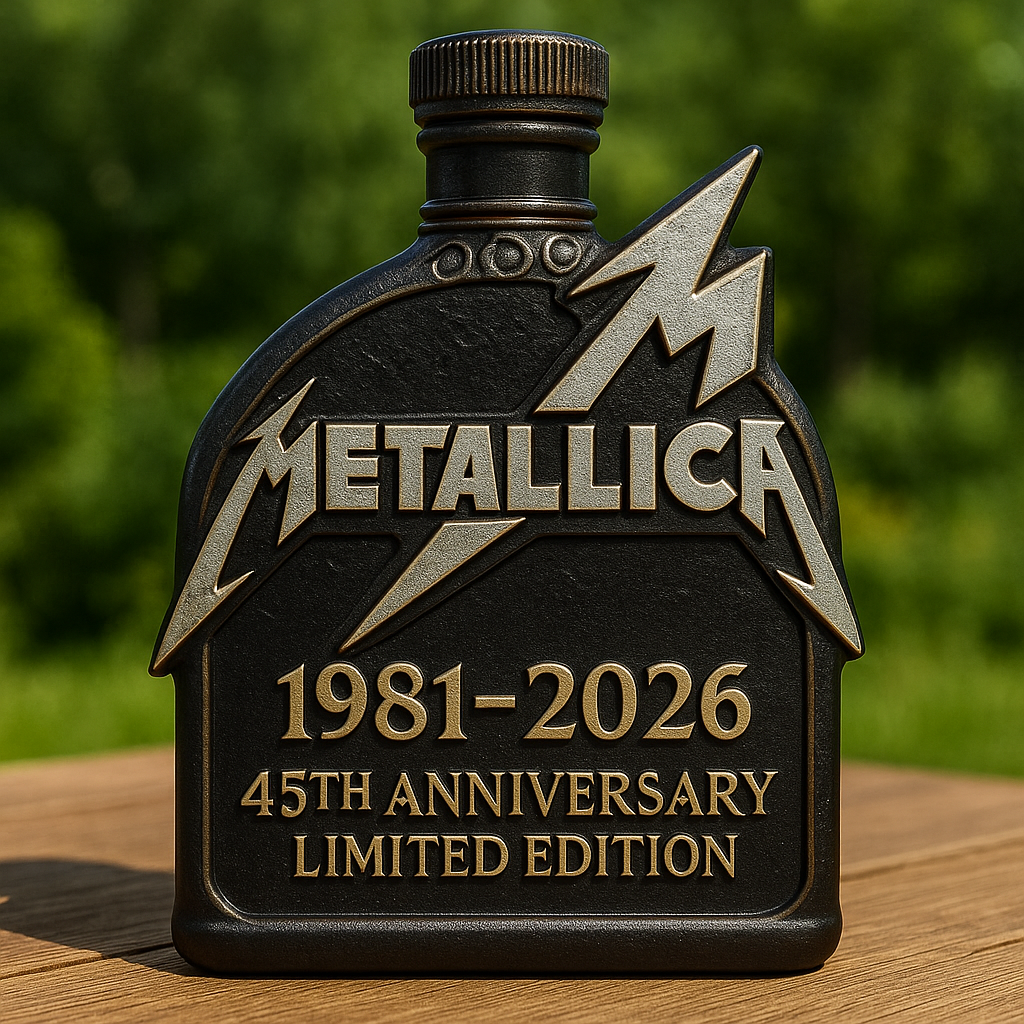 Metallica Whiskey Bottle