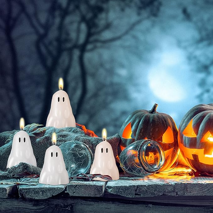 🎃Early Halloween Sale👻Cute Ghost Scented Candle🕯️-Buy More Save More