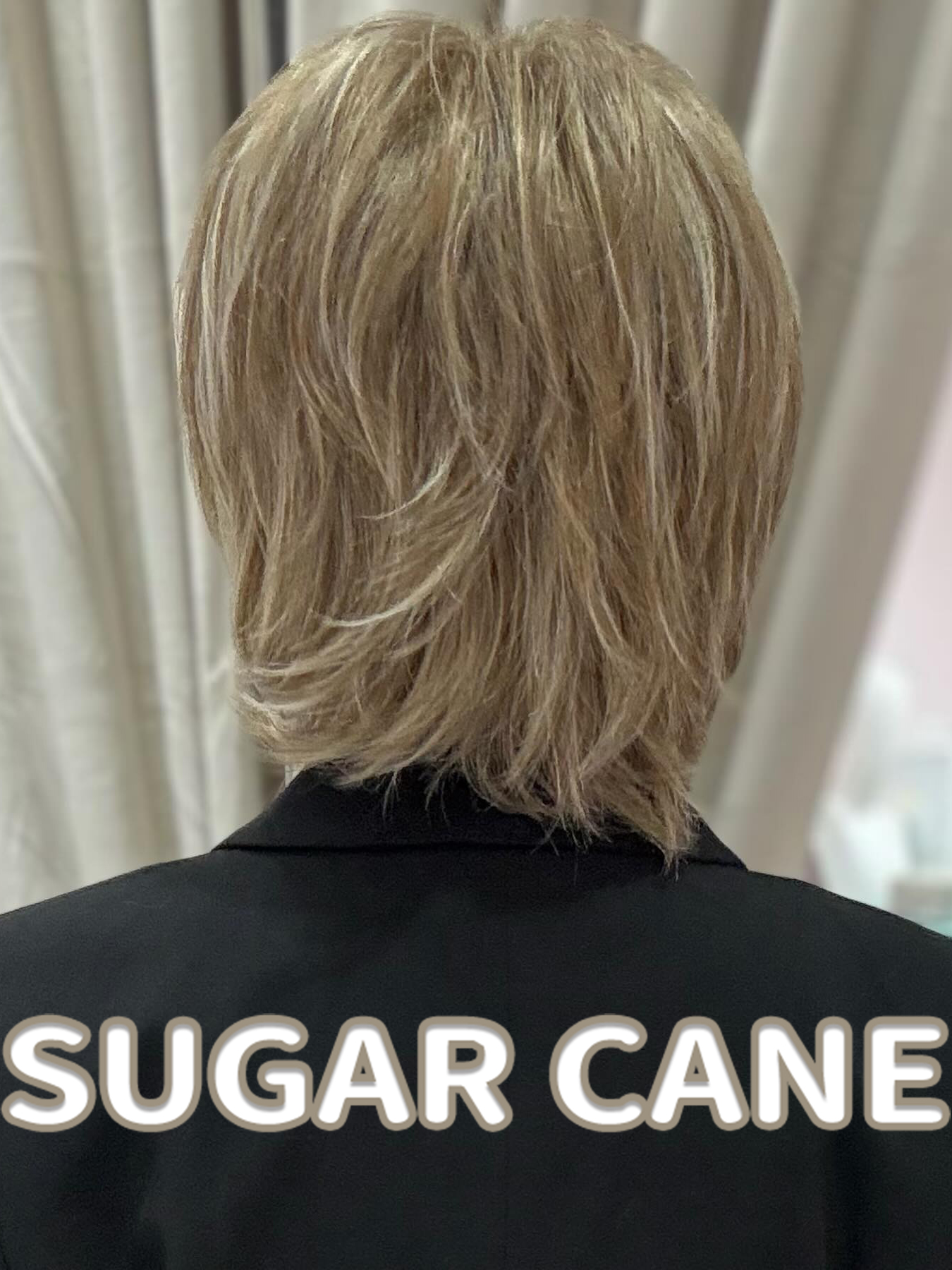 Layered Bob Wig With Soft Fringe