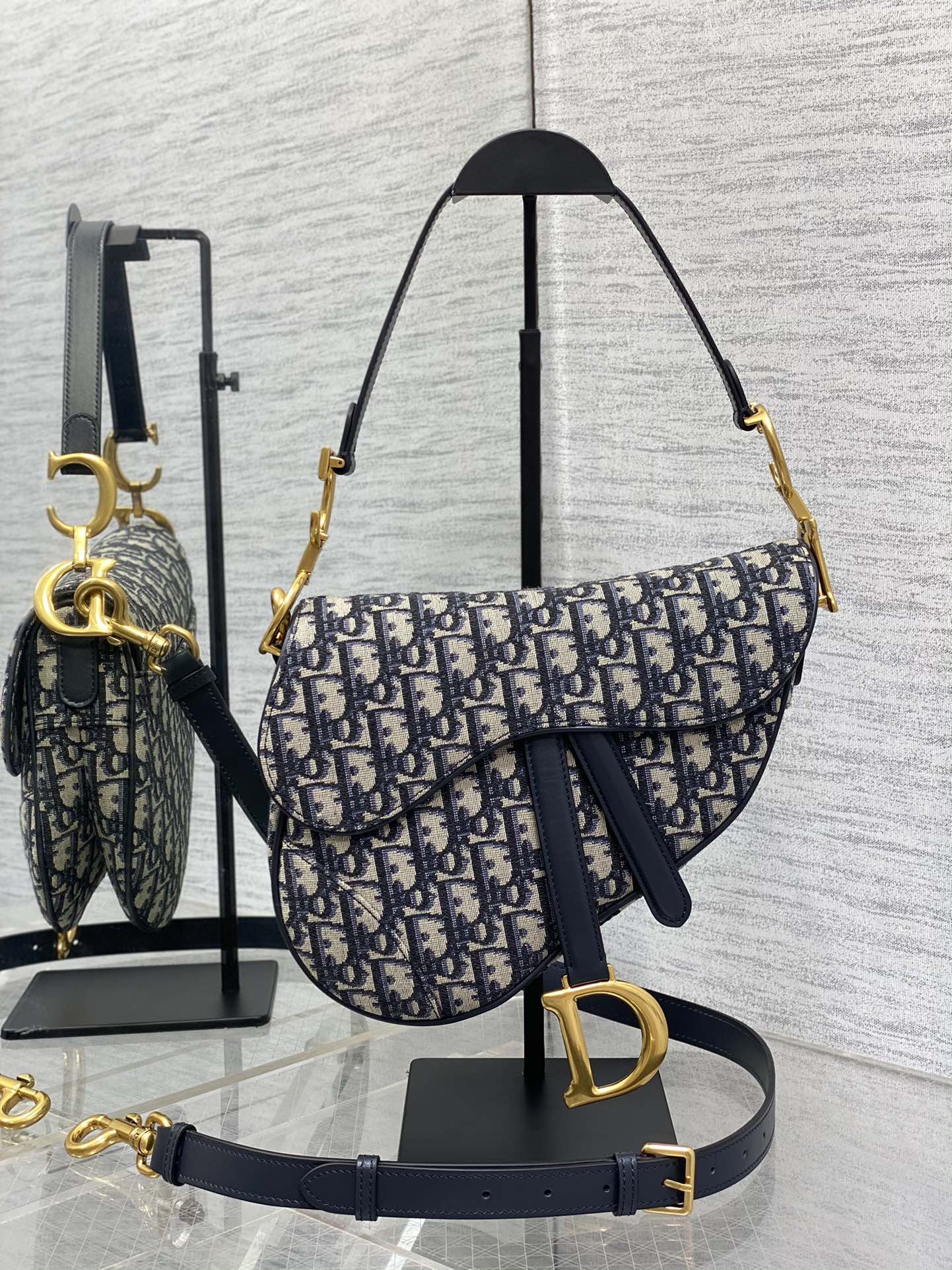 Dior CD Saddle Classic Saddle Bag
