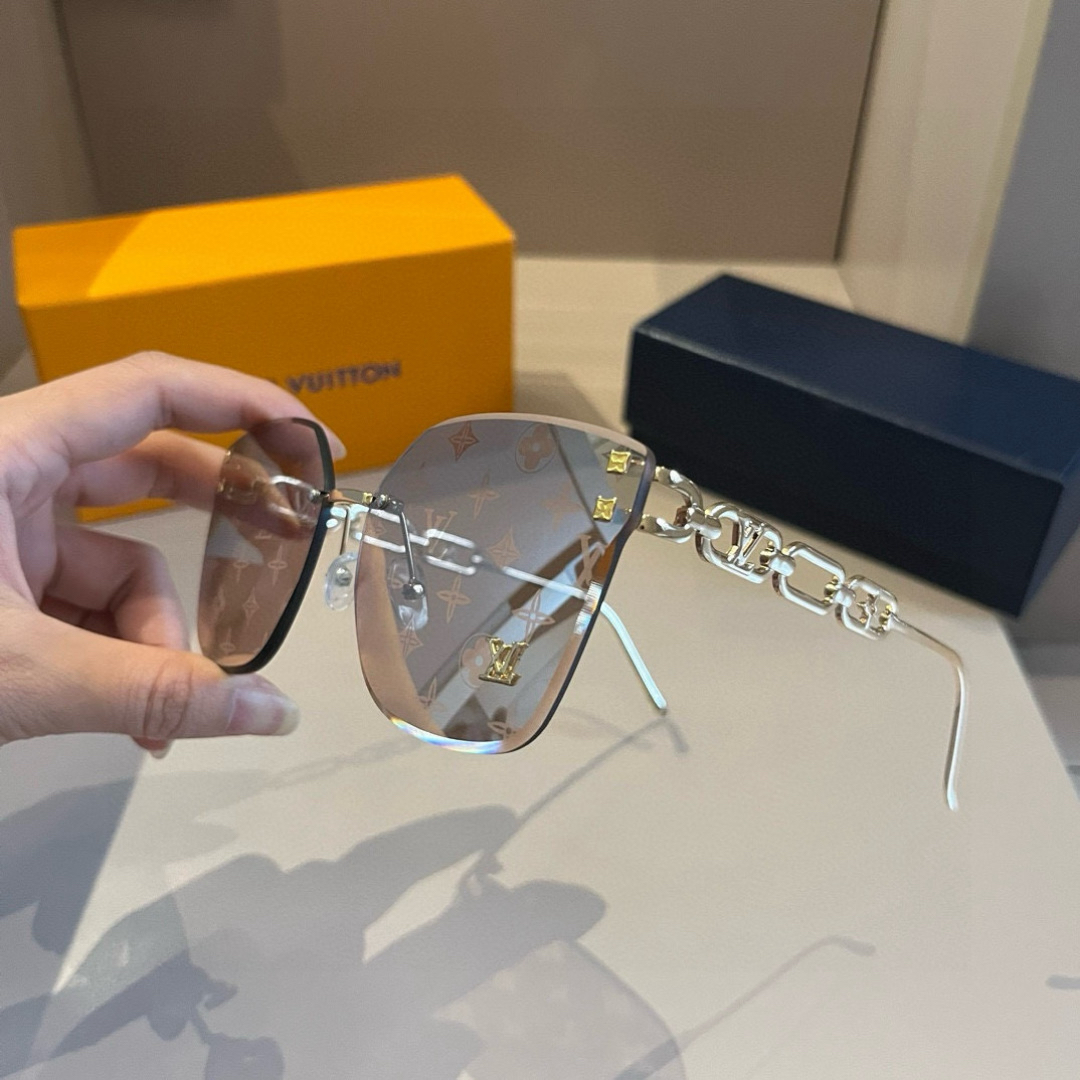 Louis Vuitton rimless sunglasses