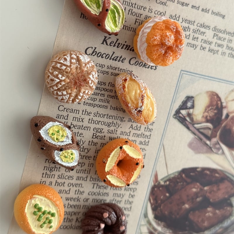 🥐🥨Resin French Macaron Magnets