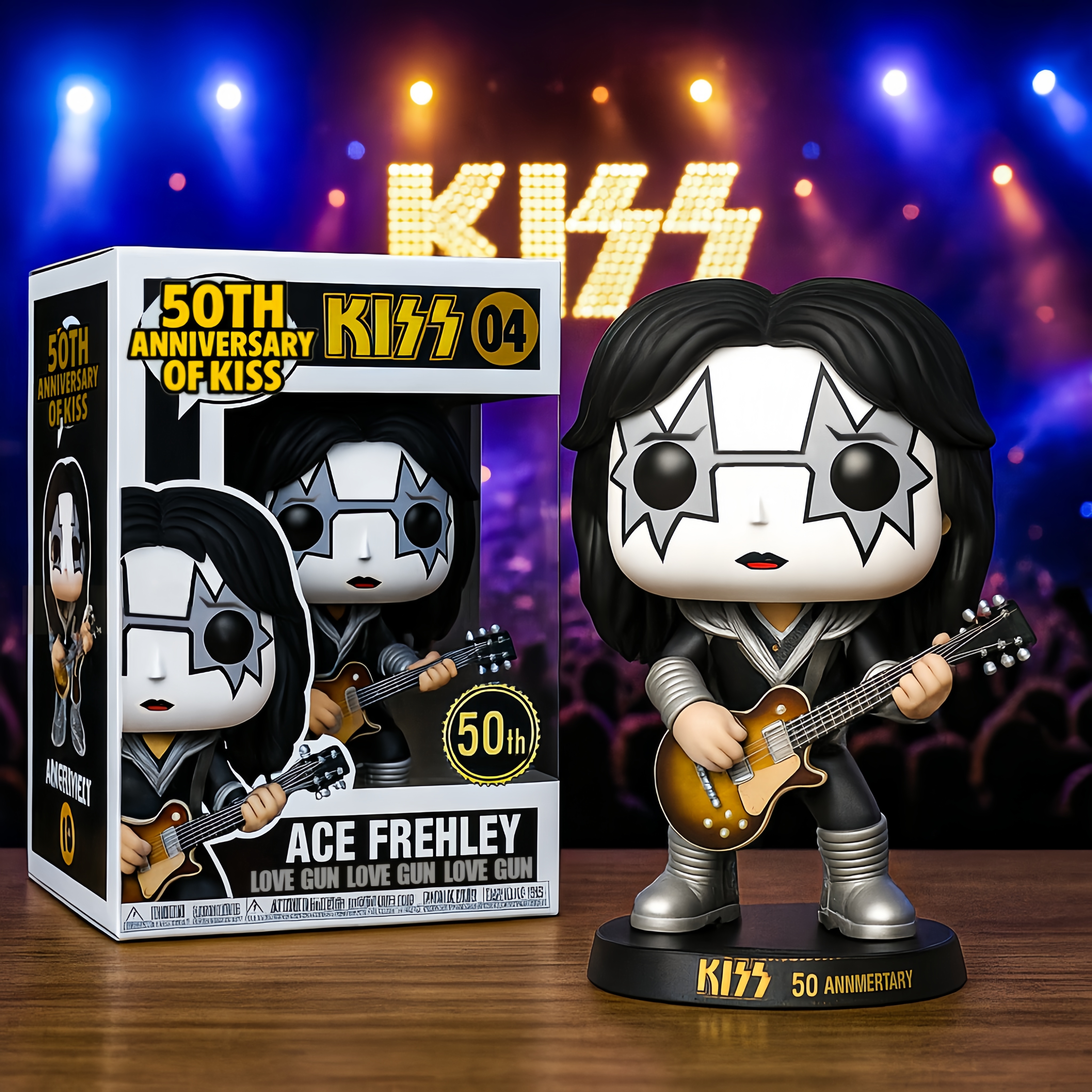 KISS 50th Anniversary POP Figure!