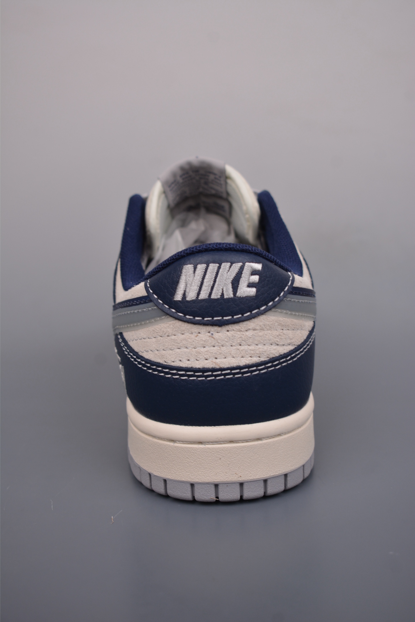 Stussy x Nike By You SB Dunk Low Retro SP Grey Blue Off-White Embroidery DM6868-019