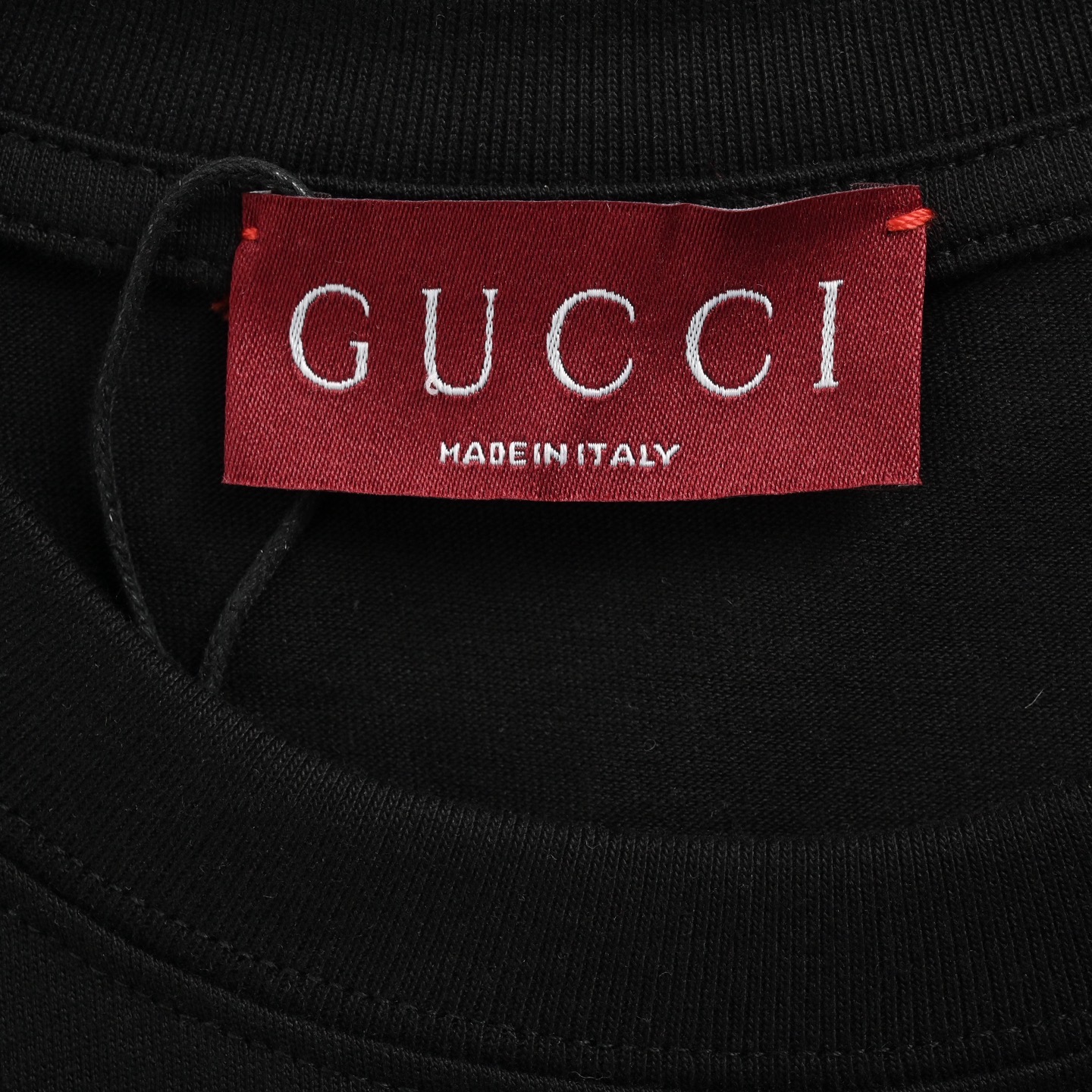 Gucci 25ss double-lettering short-sleeve shirt