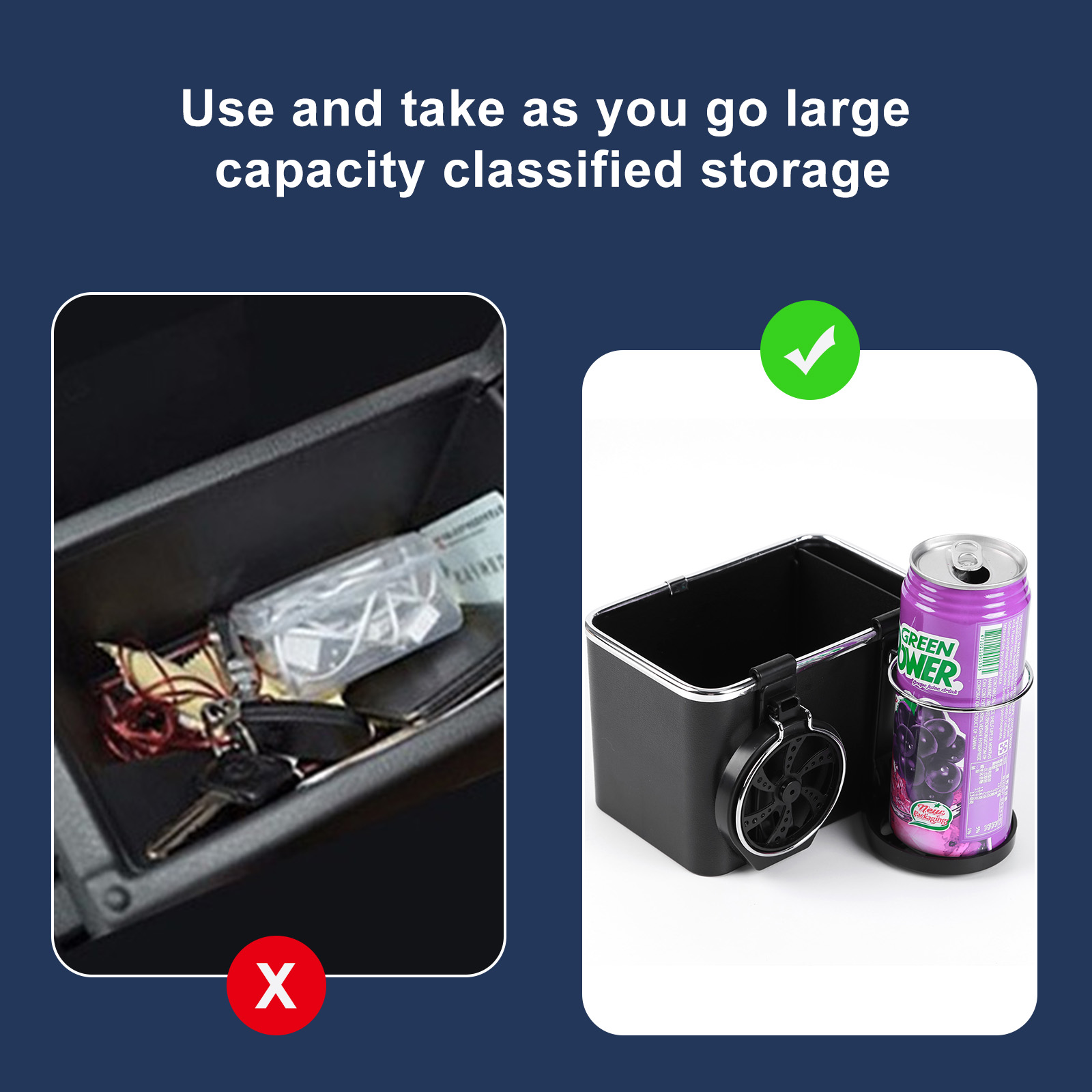 🔥 Hot Sale-49% OFF 🔥 Car Armrest Storage Box