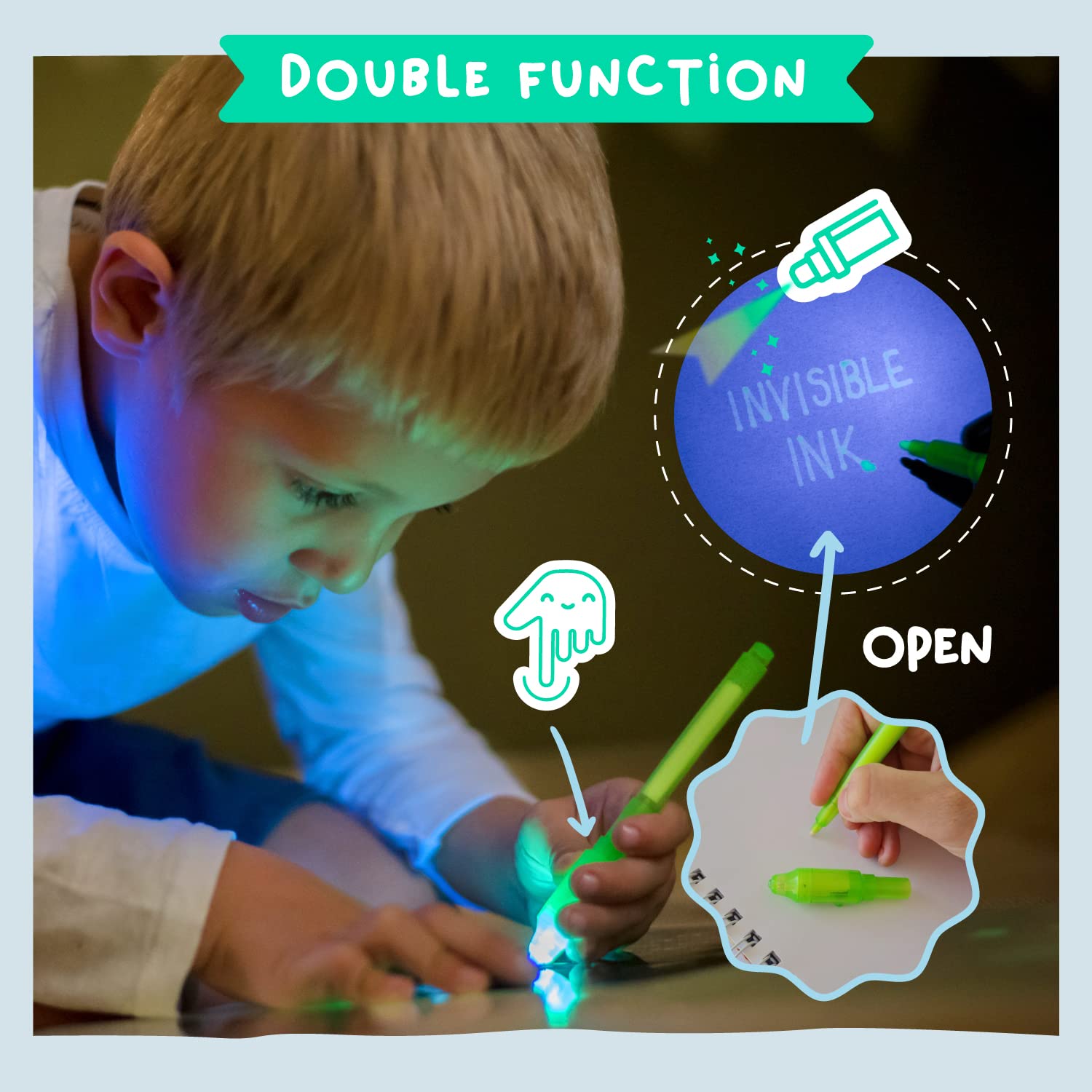 (🔥Big Pre-Christmas Sale-SAVE 48% OFF) Magic Doodle Board with Light -BUY 2 SETS GET 1 SET FREE NOW!
