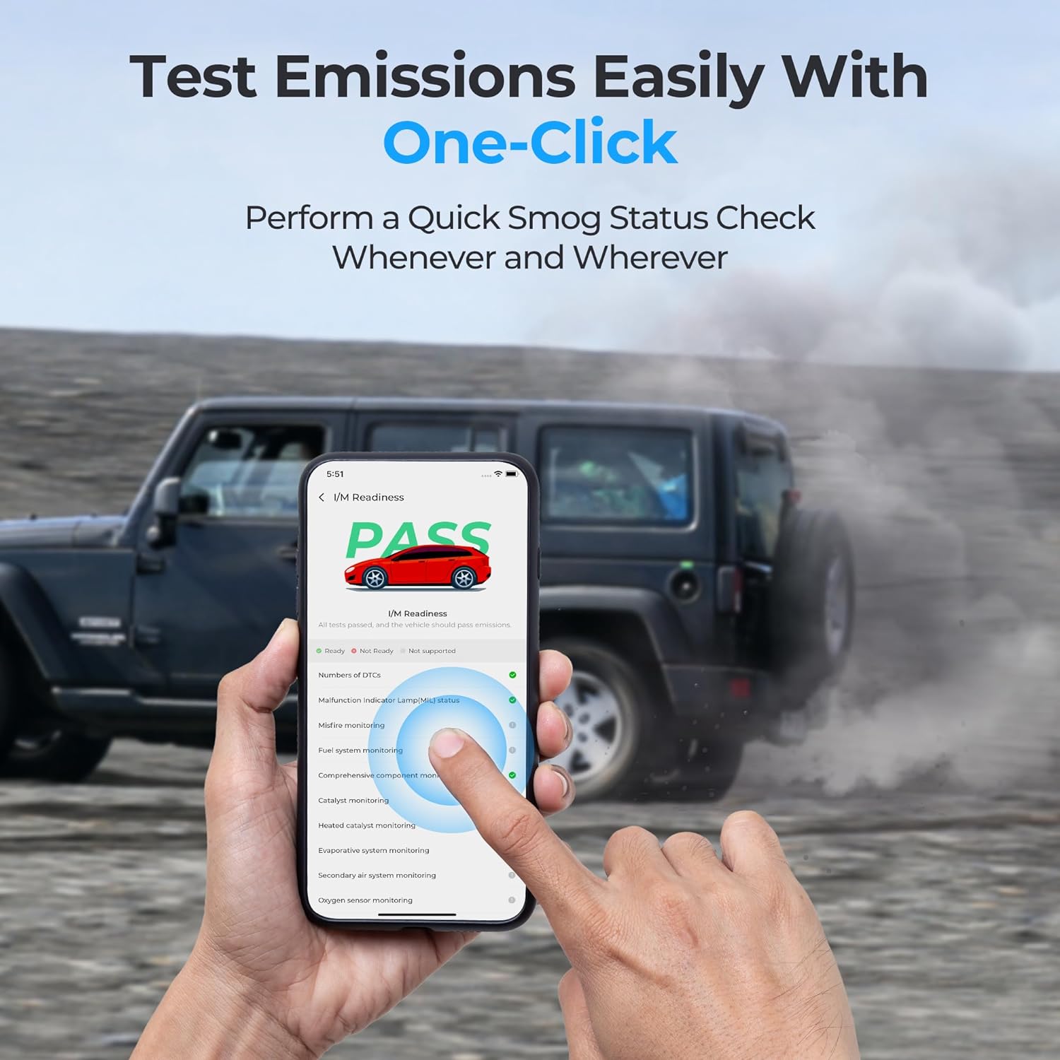 TopScan OBD2 Scanner Bluetooth Bi-Directional Scanner Wireless All System Diagnostic Tool